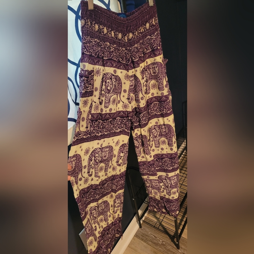 Blue Gecko Boho Wide Leg Pants